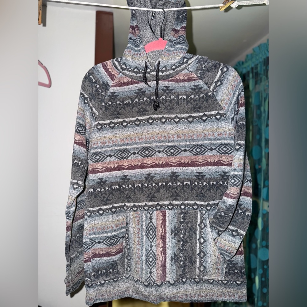 Brooklyn Cloth Multicolor Patterned Hoodie